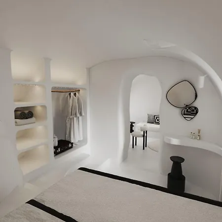 Bluewhite Suites & Villa Santorini Pýrgos Exterior foto